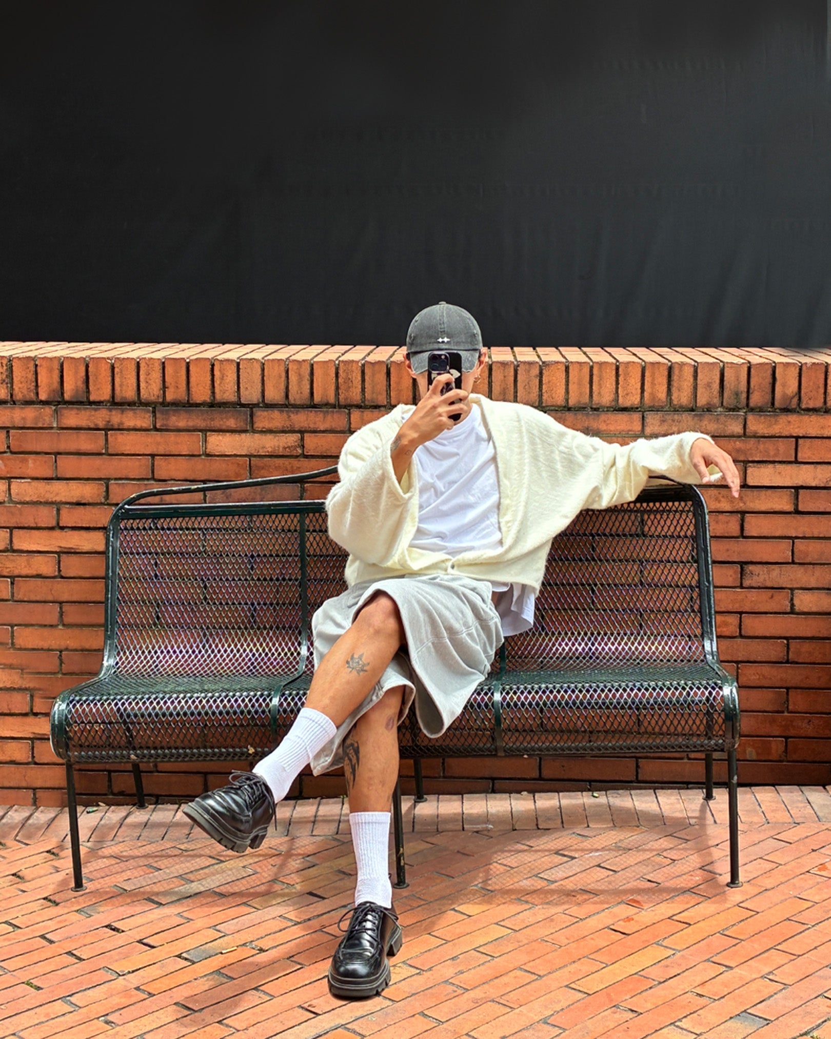 HIKARI COTTON MAXY SHORTS