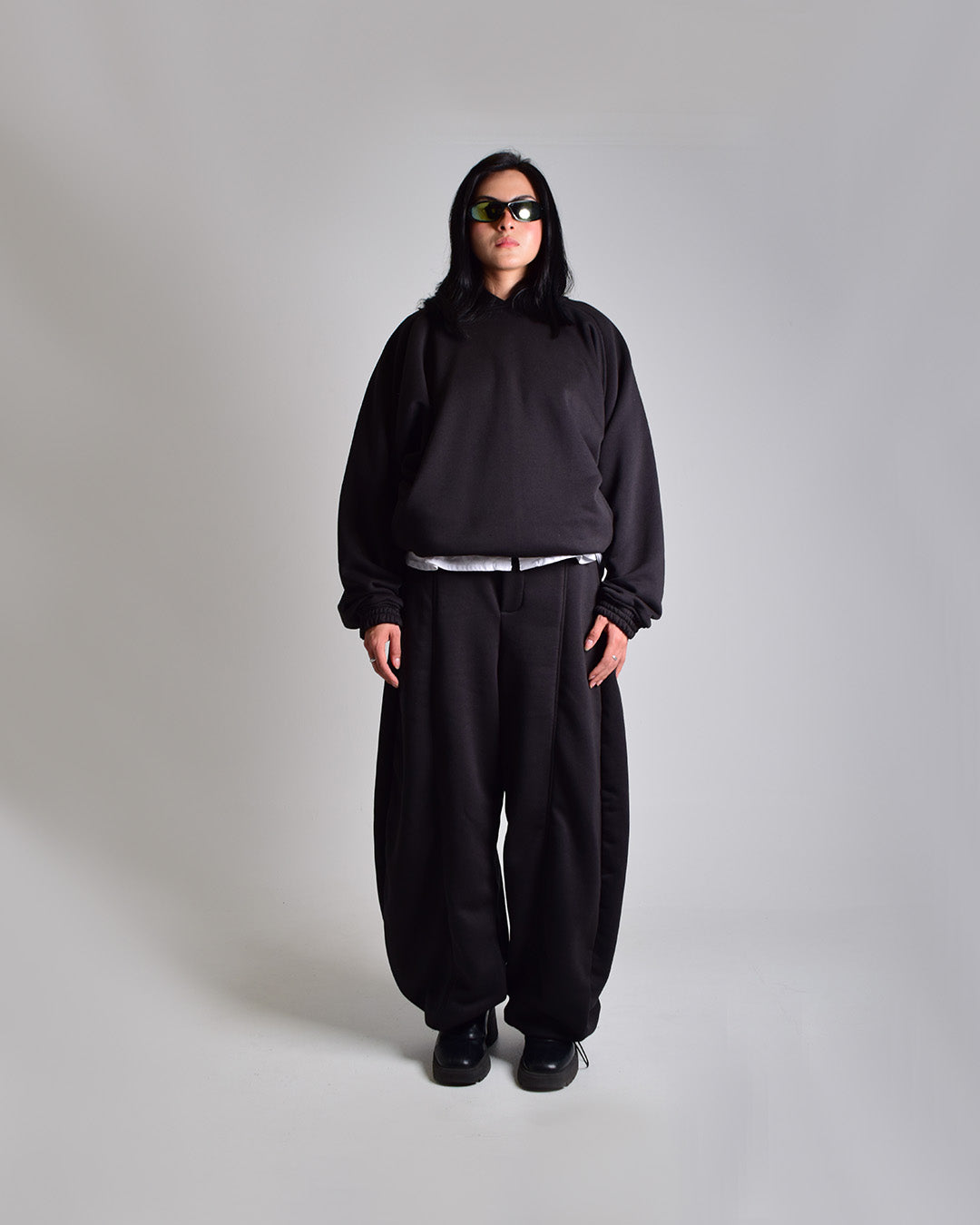 HIKARI COTTON PANTS BLACK