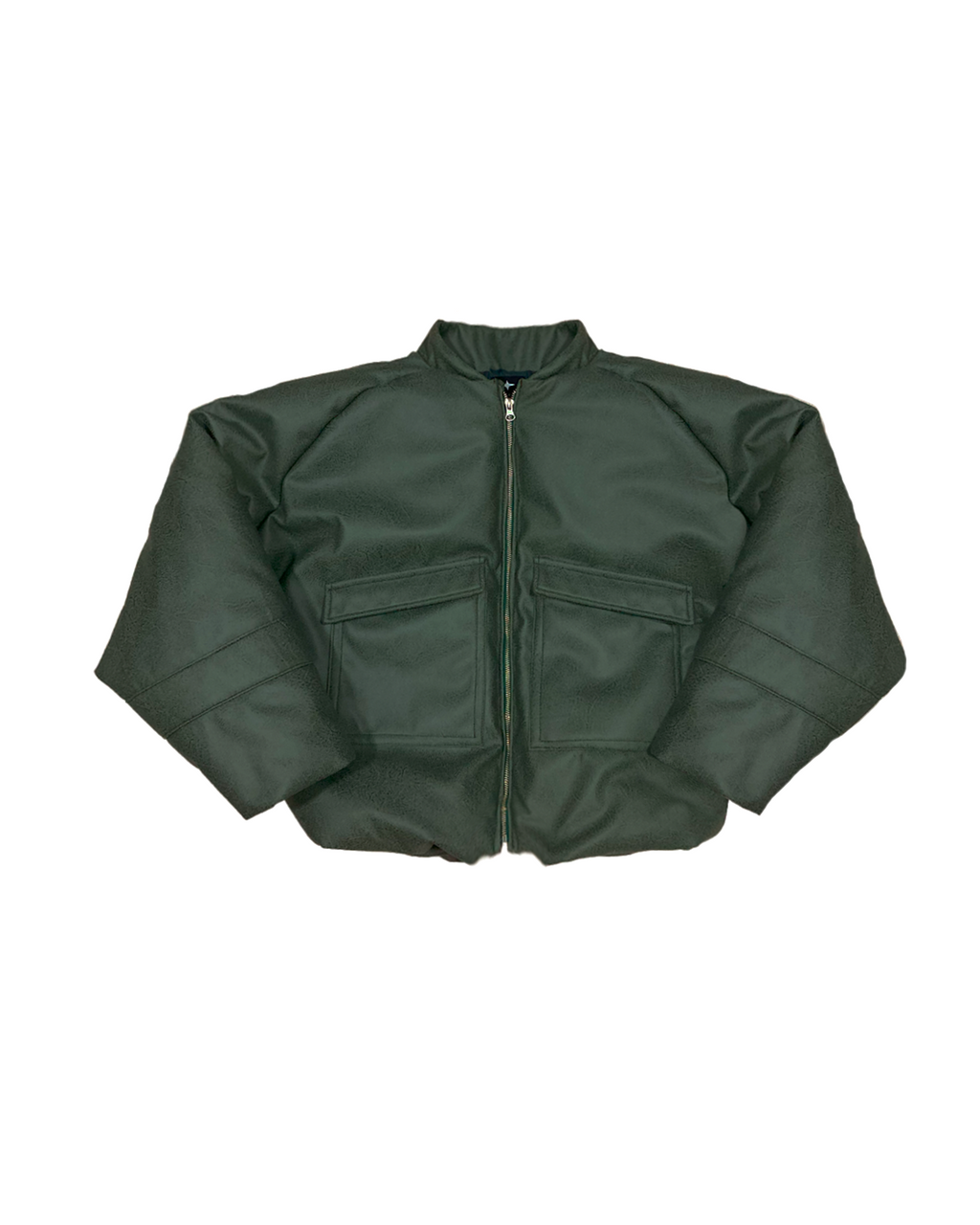 HIKARI CRACKED GREEN JACKET
