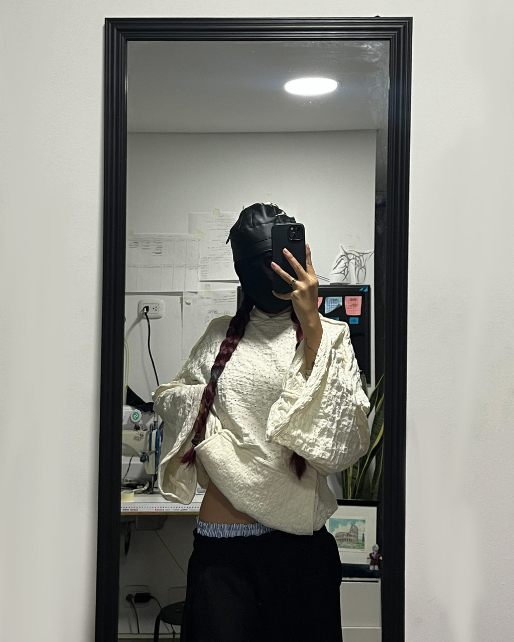 HIKARI SHIRO CREAM HOODIE