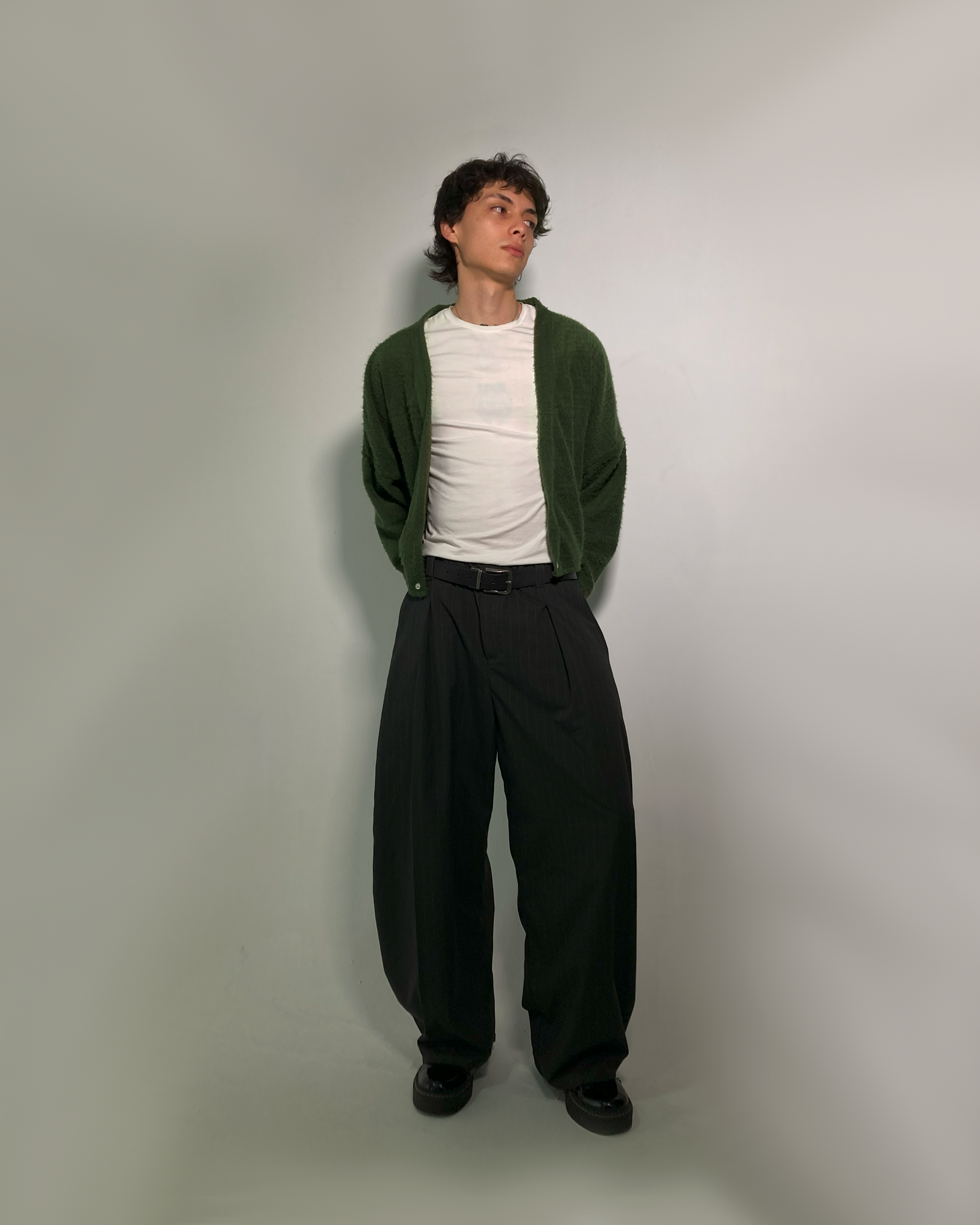 HIKARI TAILORED SUPER BAGGY PANTS