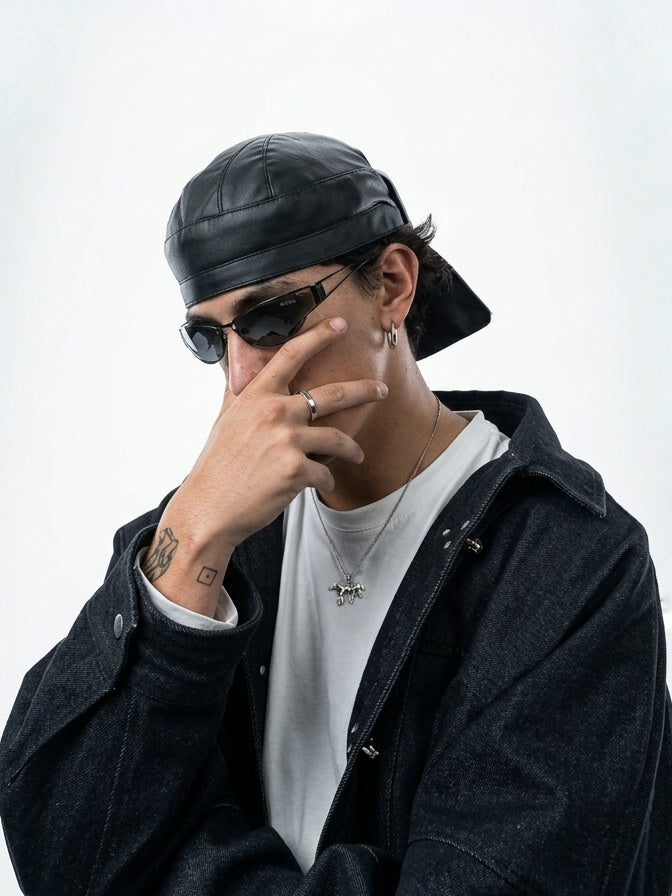 HIKARI LEATHER DURAG