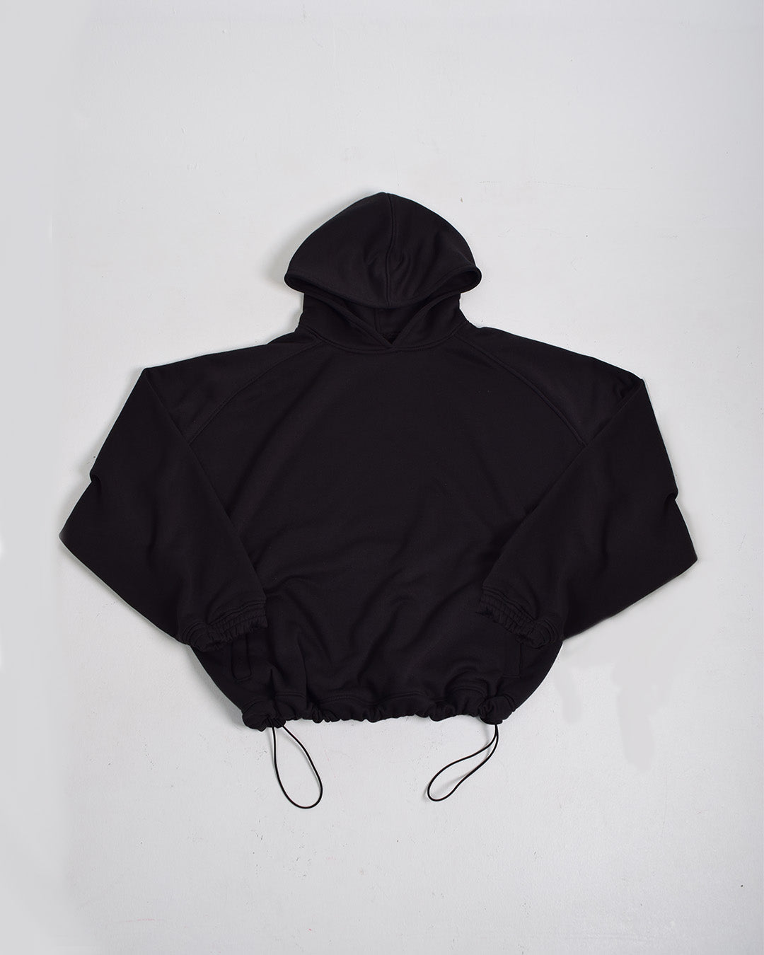 HIKARI COTTON HOODIE BLACK