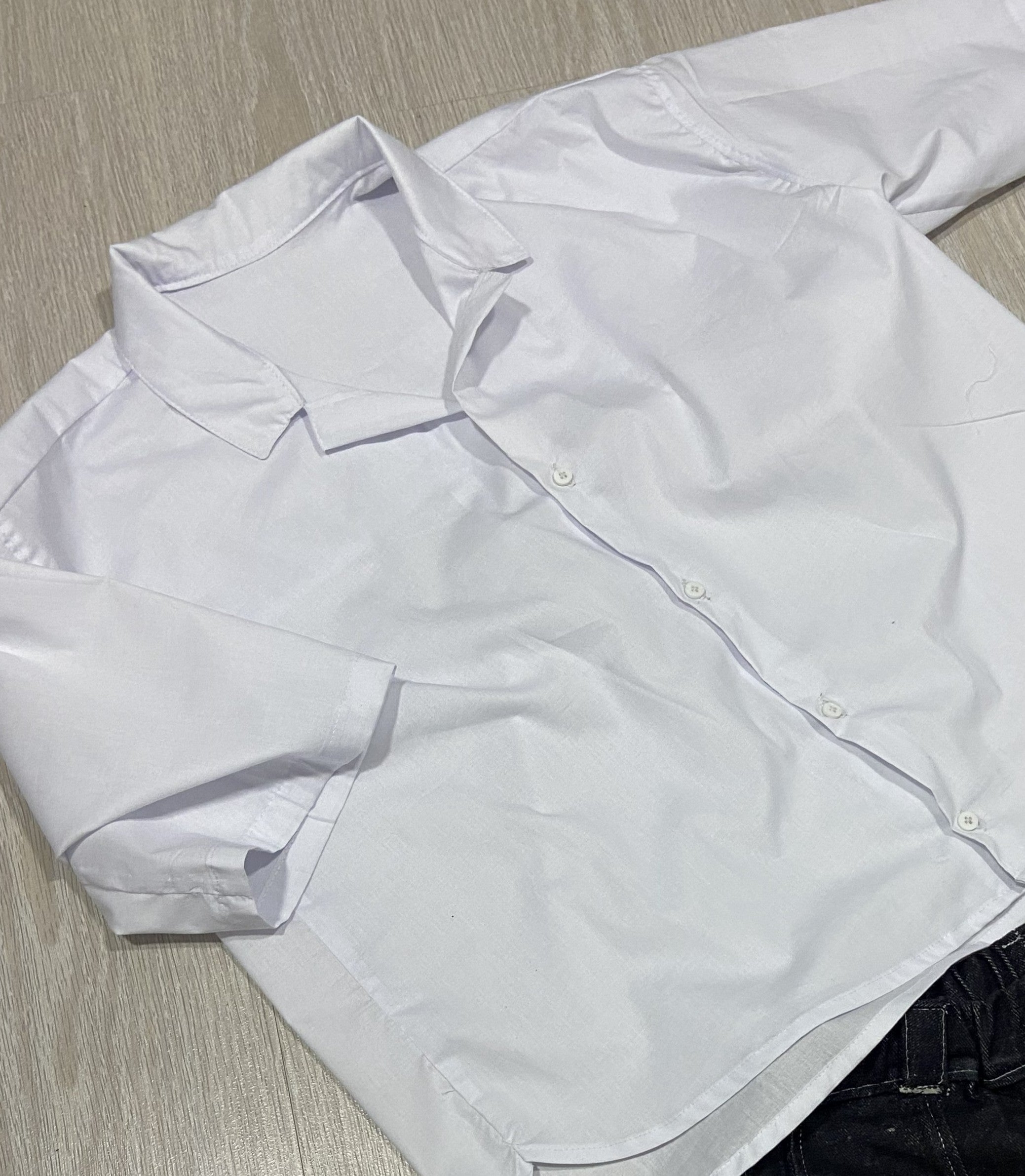 HIKARI KIMONO WHITE SHIRT