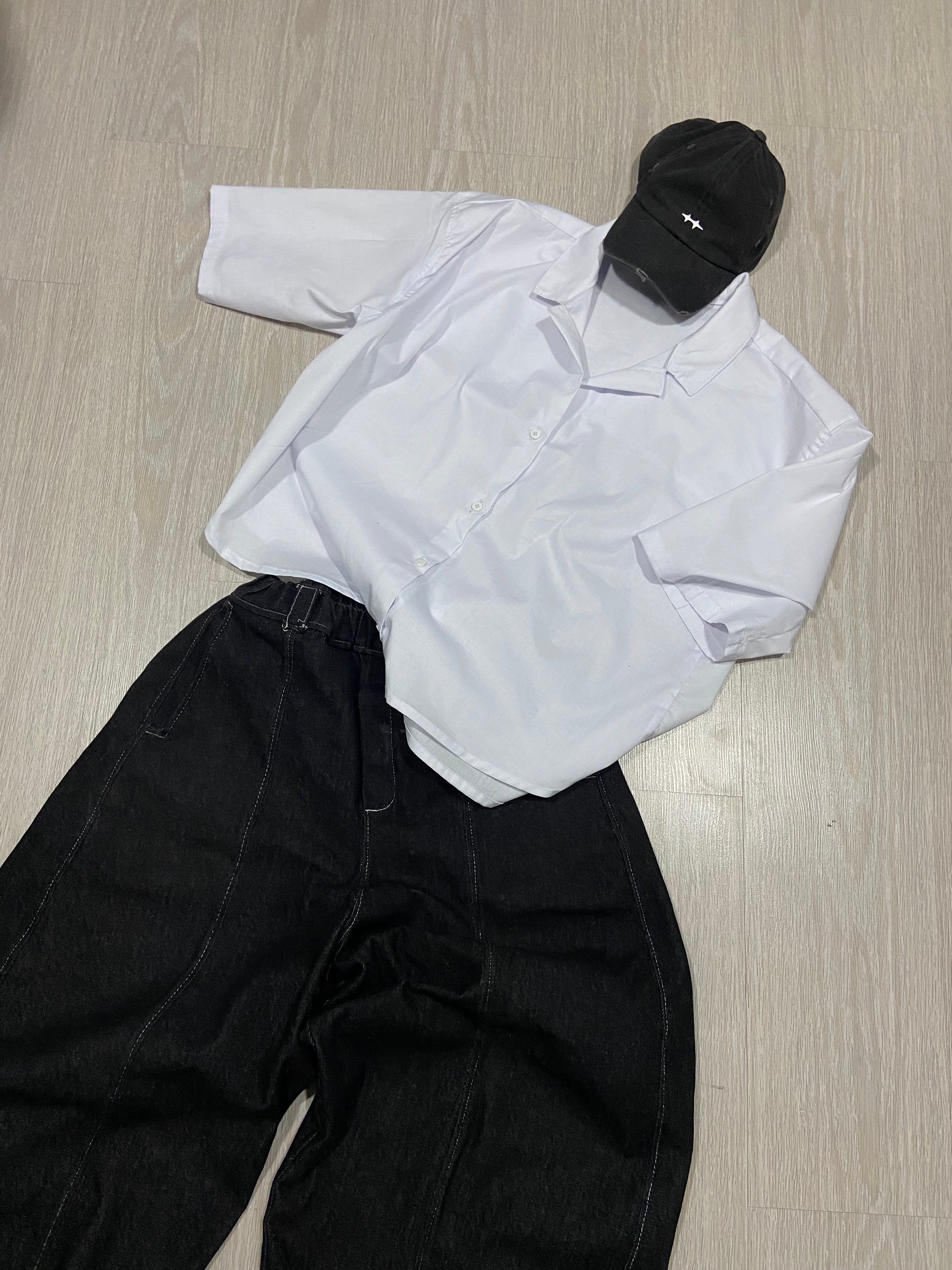 HIKARI KIMONO WHITE SHIRT