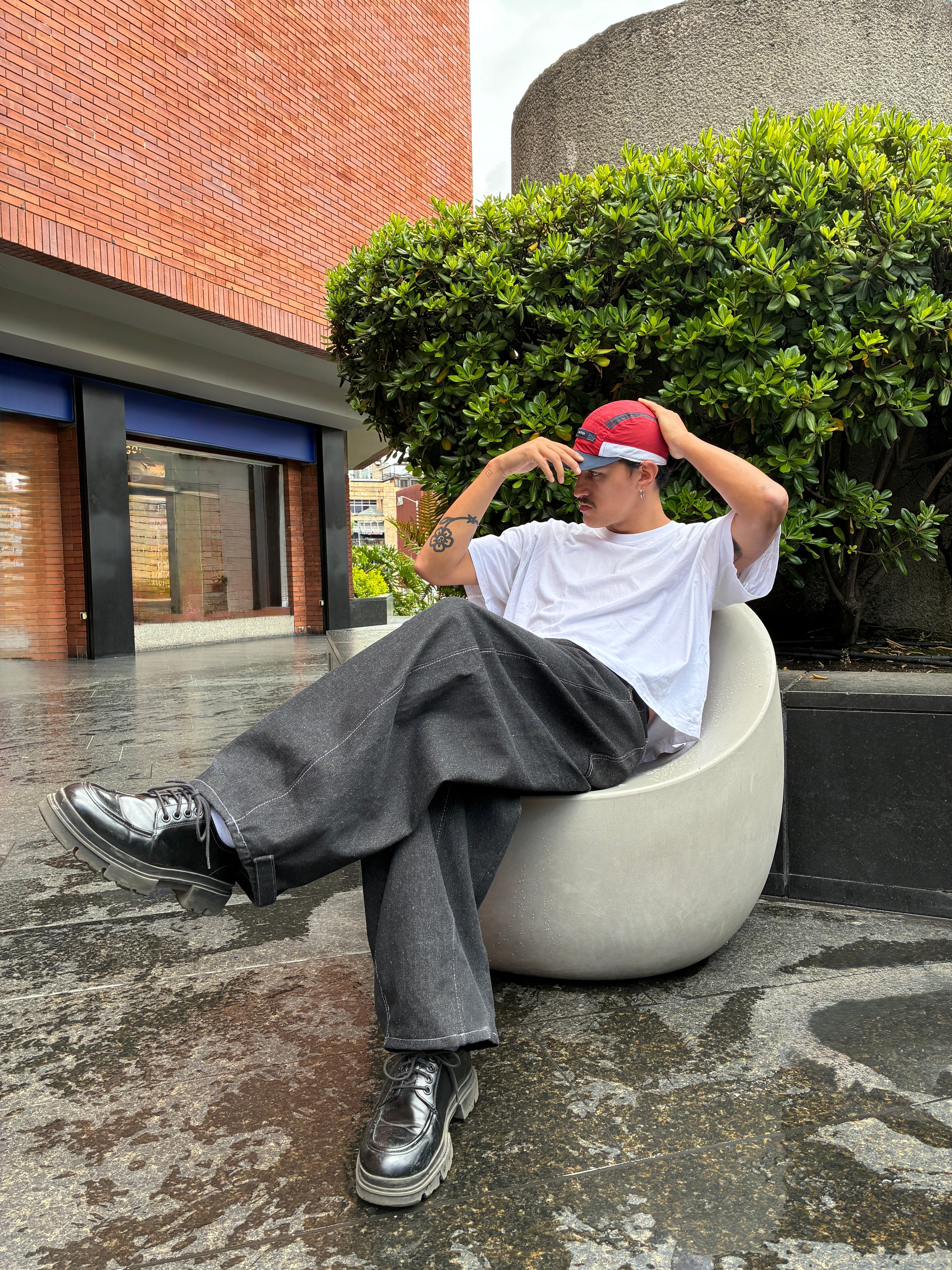 HIKARI MONPE DENIM PANTS