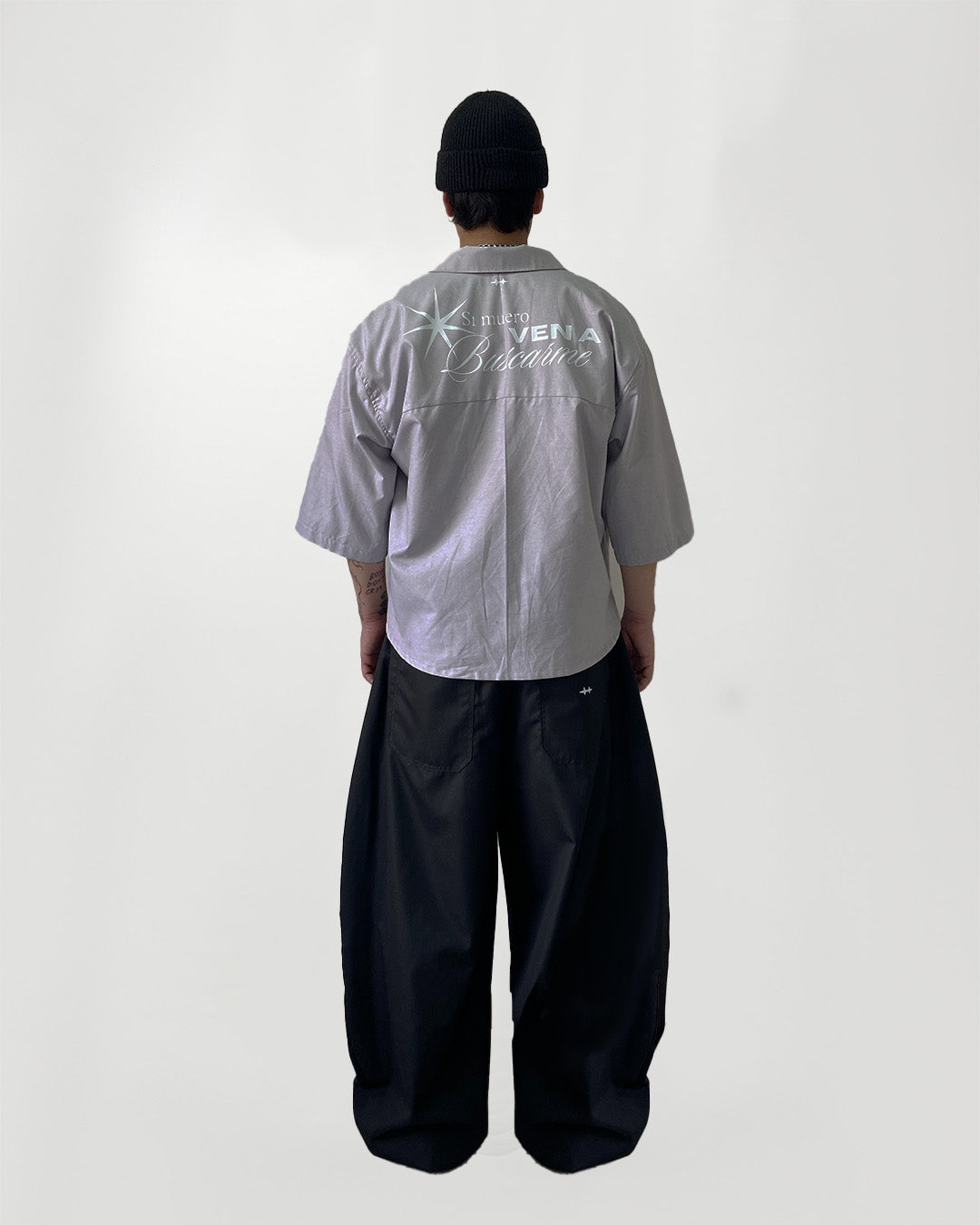 HIKARI TAILORED SUPER BAGGY PANTS