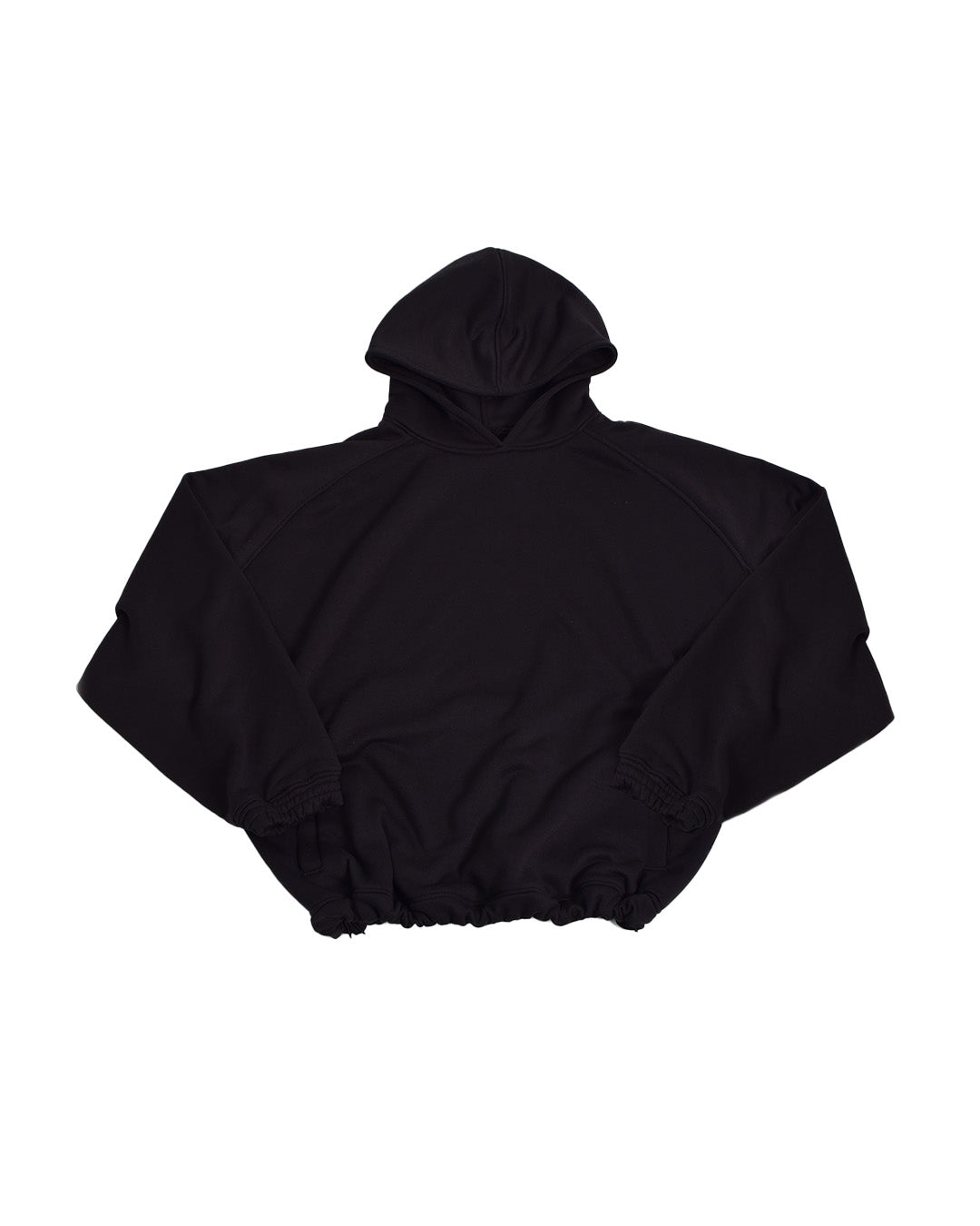 HIKARI COTTON HOODIE BLACK