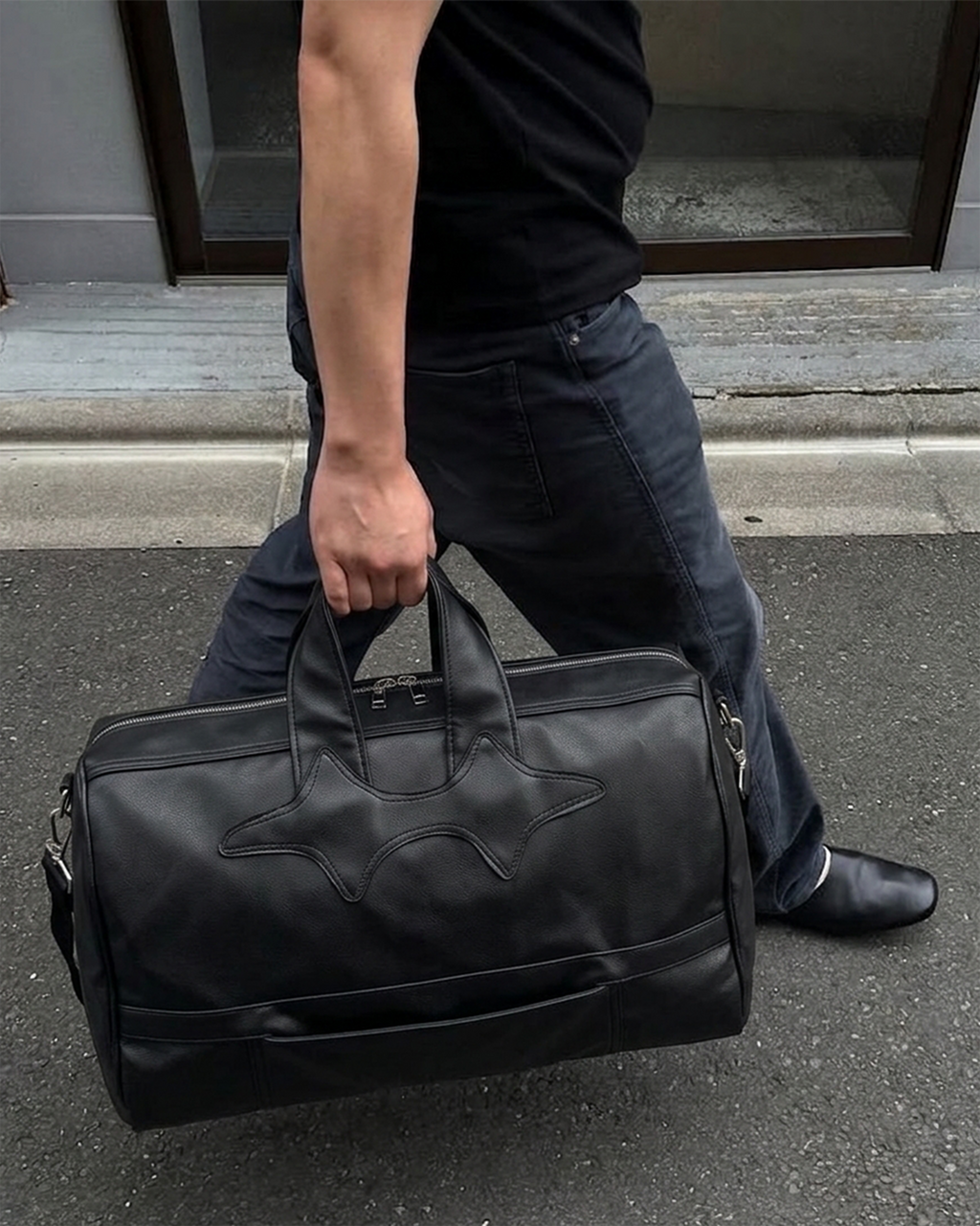 HIKARI LEATHER MAXI BAG