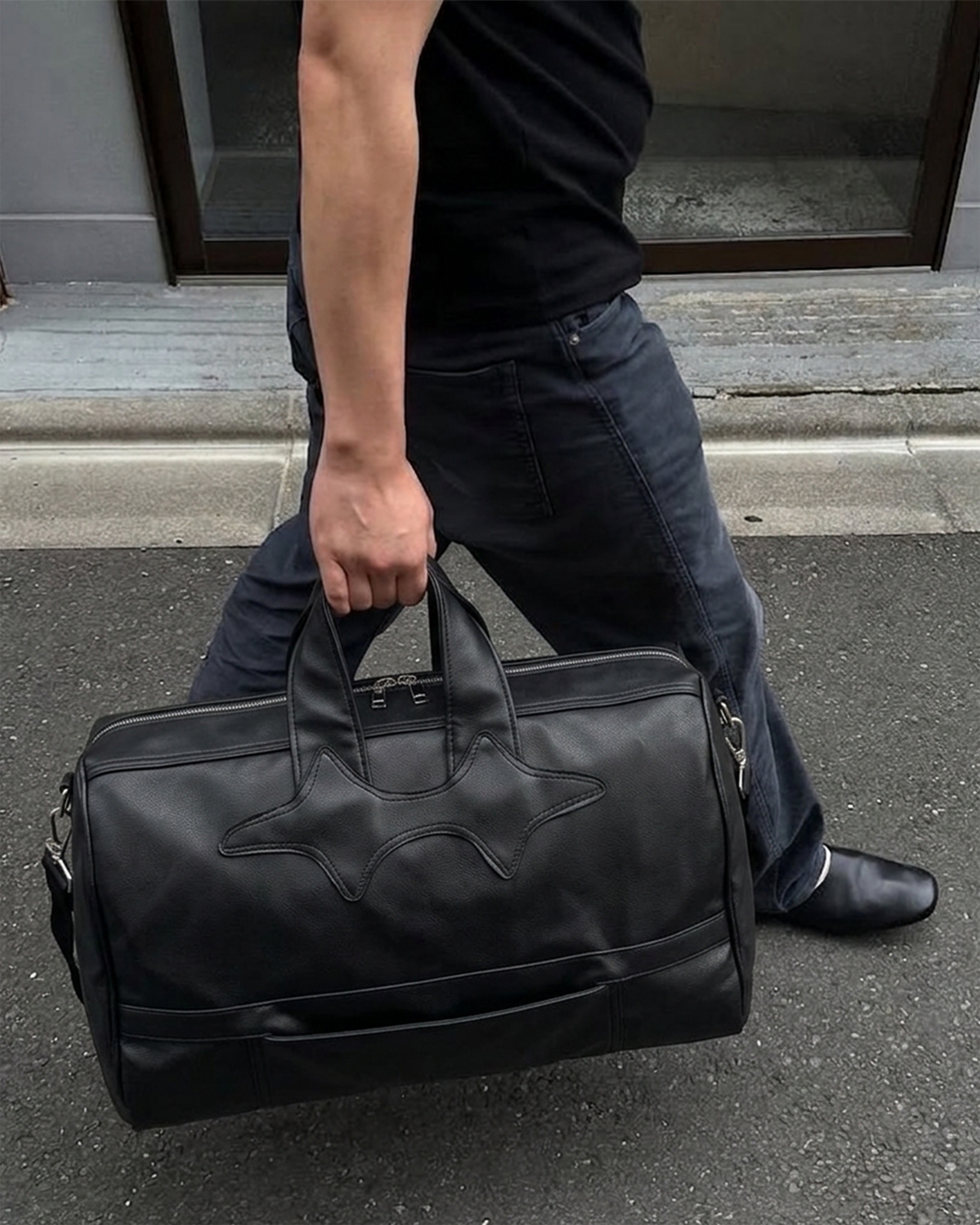 HIKARI LEATHER MAXI BAG