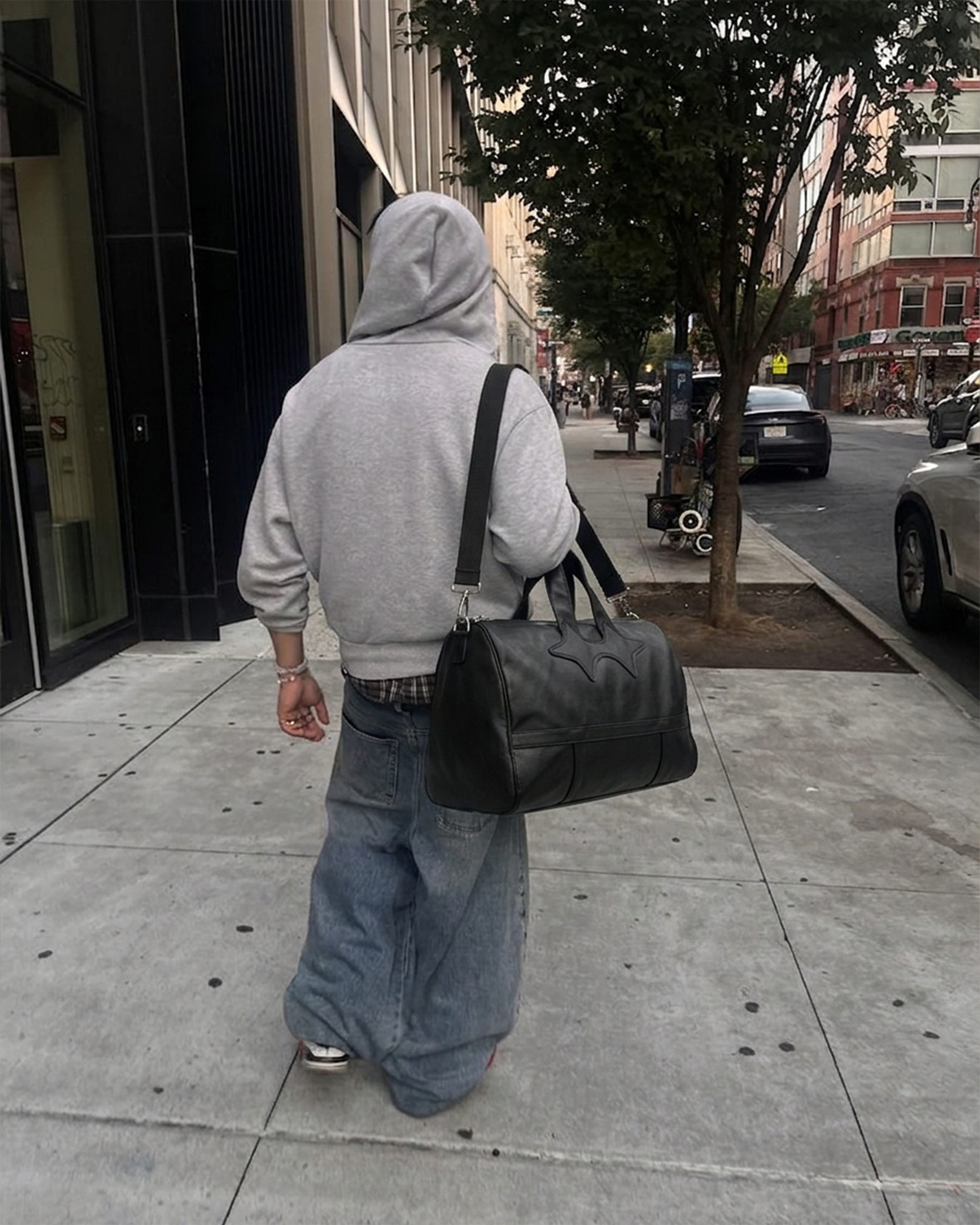 HIKARI LEATHER MAXI BAG