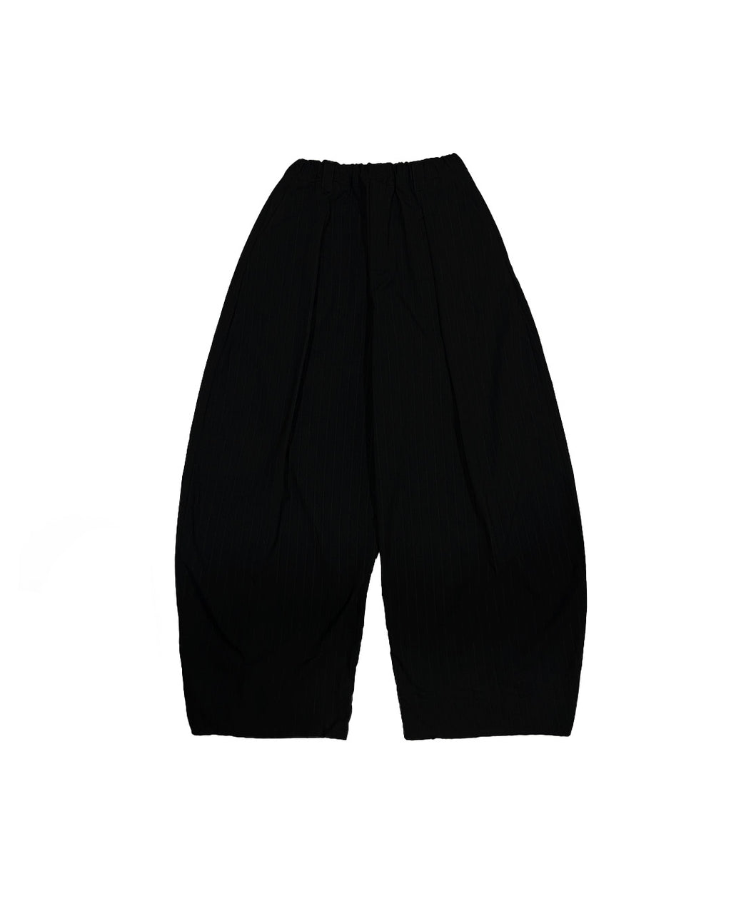 HIKARI TAILORED BAGGY BLACK PANTS