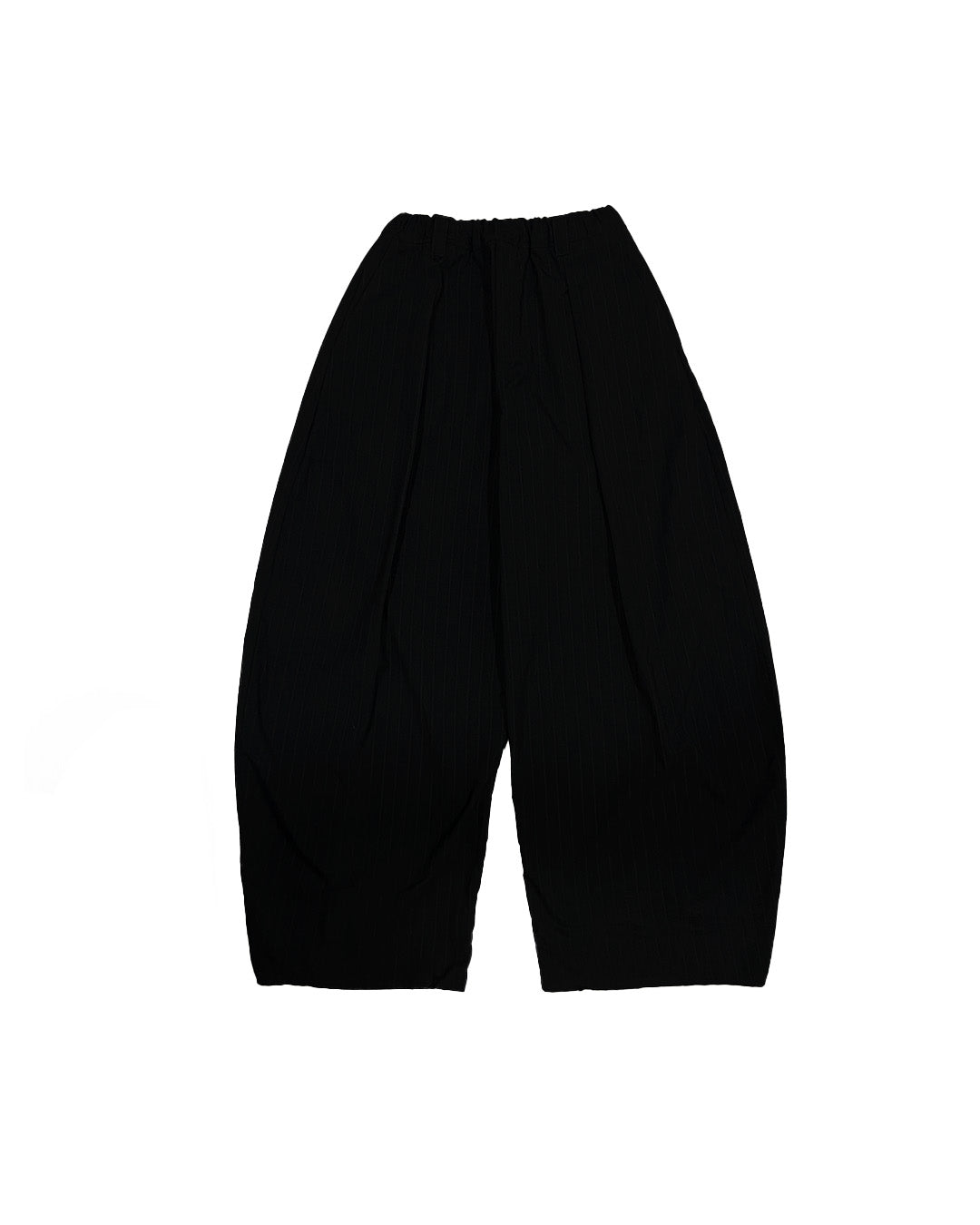 HIKARI TAILORED BAGGY BLACK PANTS